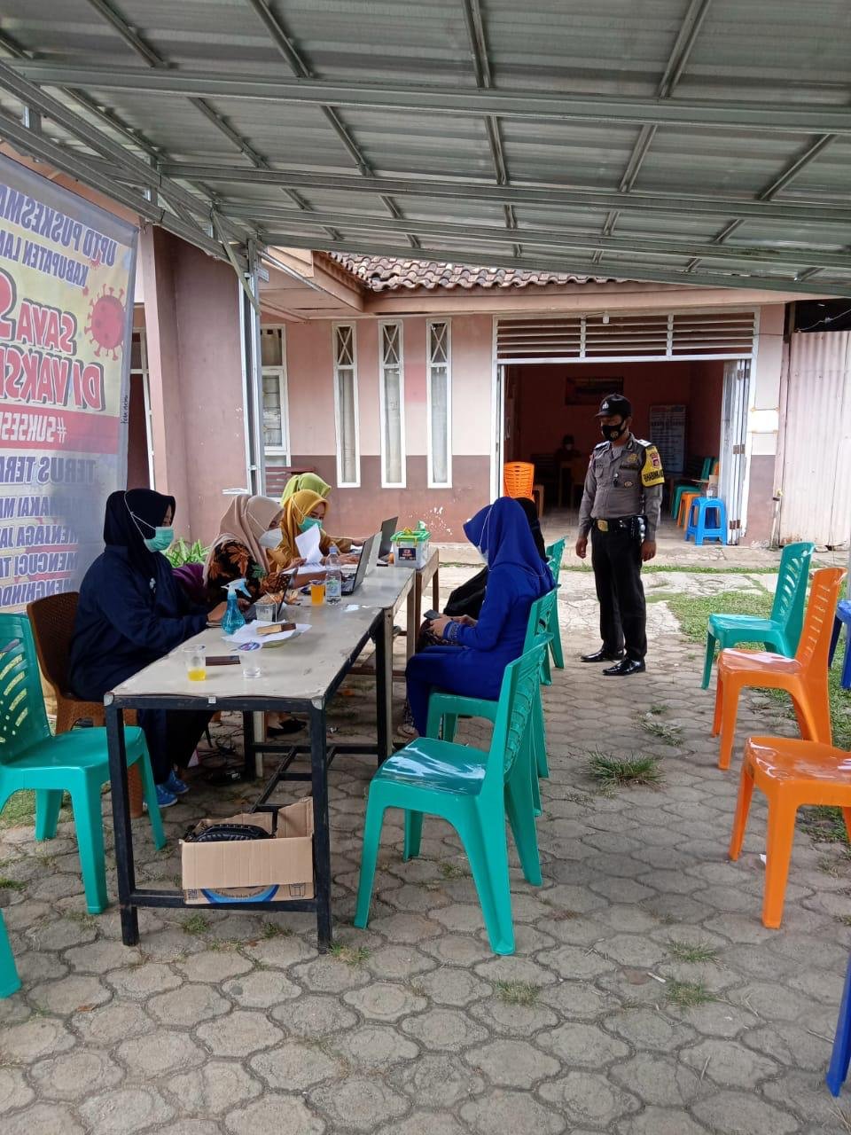 Giat Pemberian Vaksinasi Massal Terus Di Laksanakan Di Tingkat Kecamatan Guna Capai “Herd Immunity” Di Lampung Tengah.