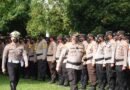 Kapolres Lampung Tengah Pimpin Apel Gelar Pasukan Ops Zebra Krakatau 2022