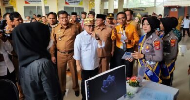 Polres Lampung Tengah Berikan Pengamanan Peresmian Mall Pelayanan Publik oleh Menteri PAN-RB RI