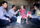 Peduli Sesama, Polres Lampung Tengah Berikan Bansos kepada Warga Membutuhkan