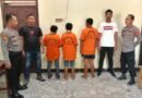 Asik Pesta Sabu, 3 Pelaku Berhasil Ditangkap Polsek Seputih Surabaya