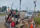 Buat Resah Pengguna Jalan, Satlantas Polres Lampung Tengah Tertibkan Anak Punk